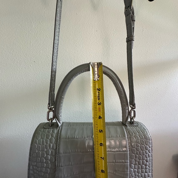 Authentic Balenciaga Hourglass in croc embossed calfskin - Picture 6 of 16